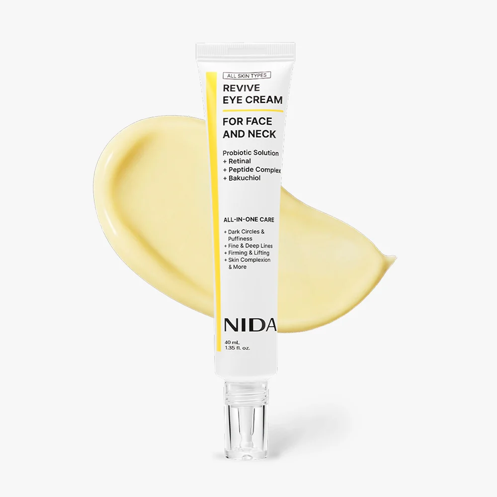 NIDA - Revive Eye Cream para rostro y cuello - 40 ml
