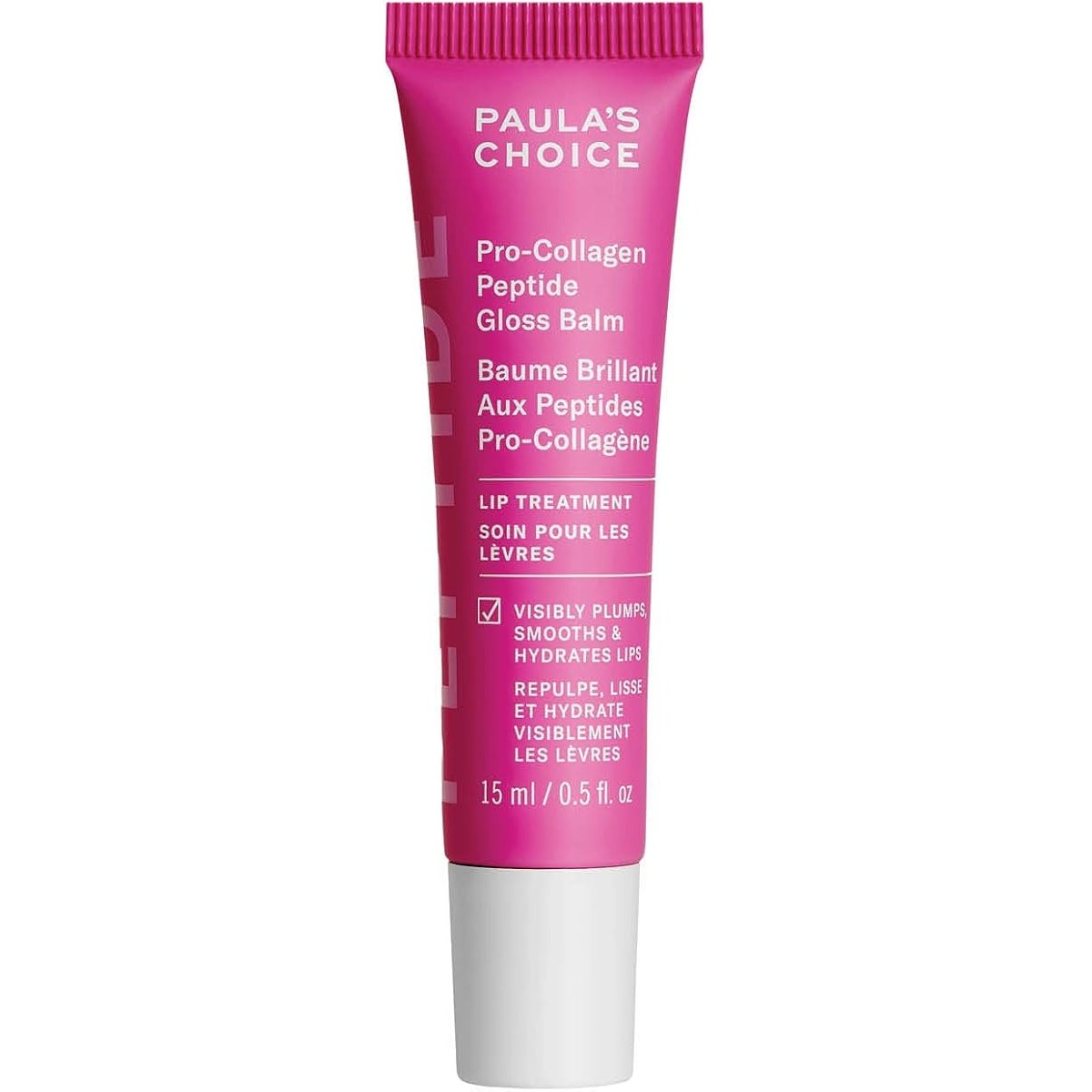 Paula's Choice Pro-Collagen Peptides Sheer Pink Lip Gloss 15 ml – Gloss tratante con péptidos