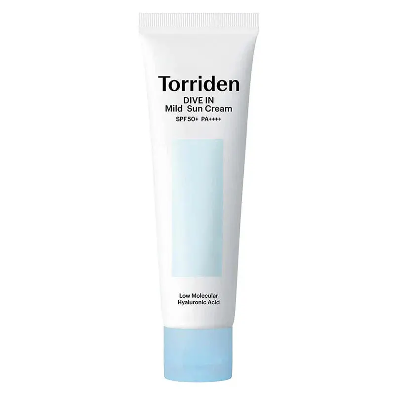 Torriden - In Mild Sunscreen SPF50+ PA++++ - Dive - Protector solar mineral hidratante - 60ml