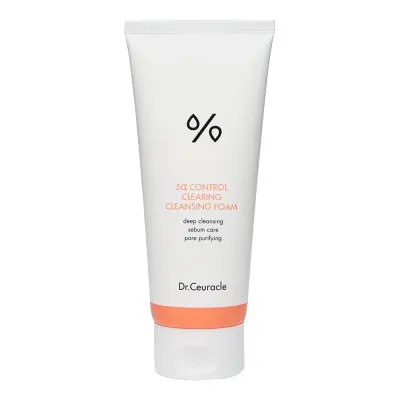 Dr. Ceuracle 5α Control Clearing Cleansing Foam 200 ml – Espuma limpiadora purificante y reguladora del sebo