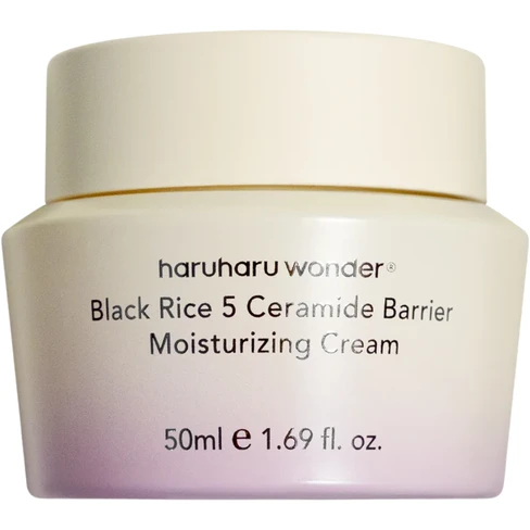 Haruharu Wonder Black Rice 5 Ceramide Barrier Moisturizing Cream 50ml – Crema hidratante reparadora con 5 ceramidas y arroz negro 50ml