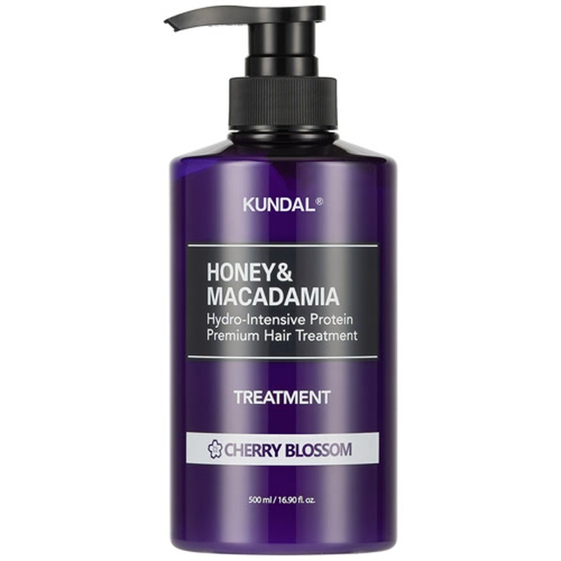 Kundal - Tratamiento Capilar de Proteínas Miel y Macadamia (Flor de Cerezo) - 500 ml