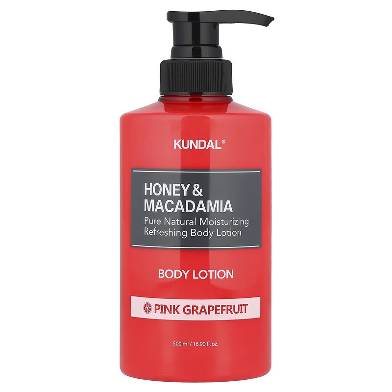Kundal - Loción Corporal de Miel y Macadamia (Pomelo Rosa) - 500 ml