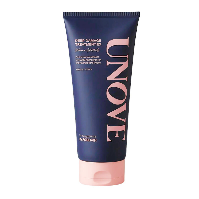 UNOVE Deep Damage Treatment EX Warm Petals 320 ml – Tratamiento reparador intensivo