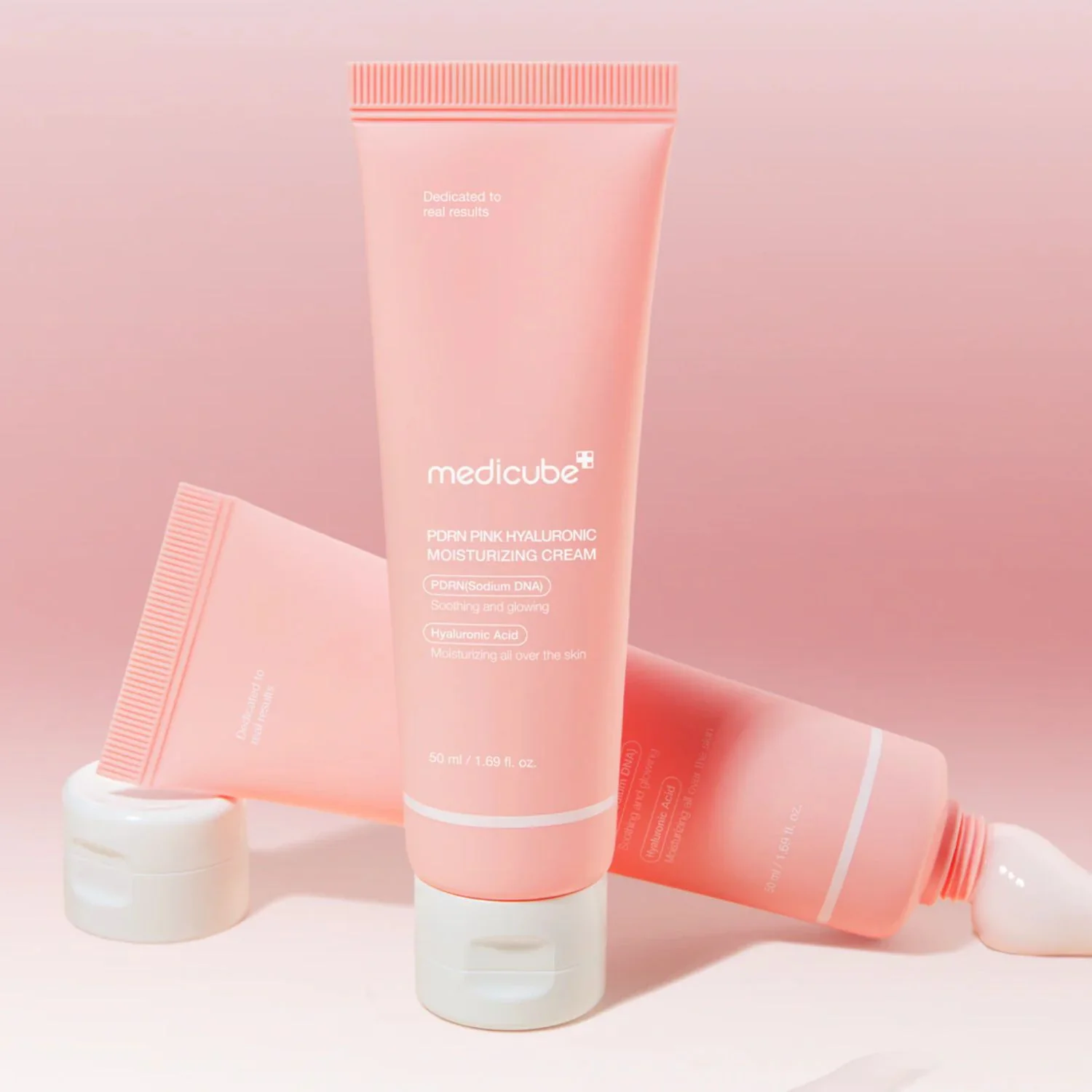 Medicube PDRN Pink Hyaluronic Moisturizing Cream 50ml – Crema hidratante con PDRN y ácido hialurónico 50ml 2