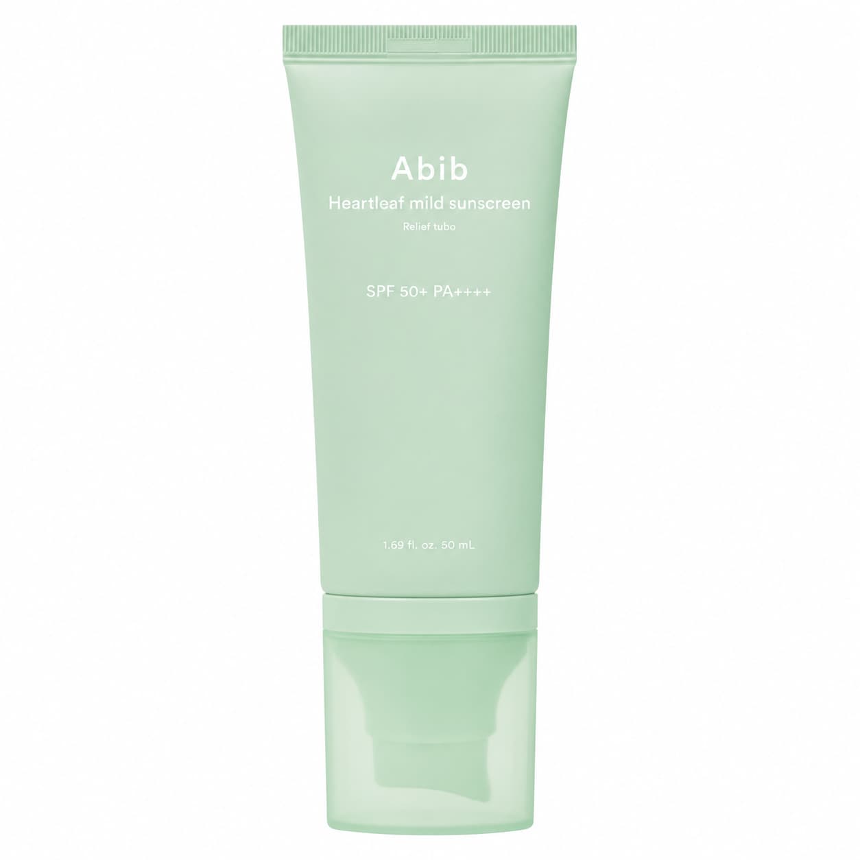 Abib - Protector solar suave calmante con Heartleaf / Heartleaf Mild Sunscreen Relief Tube - 50ml