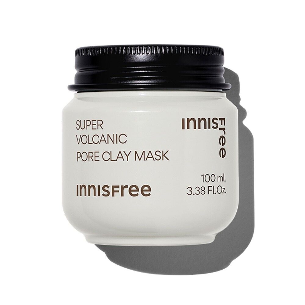 Innisfree Super Volcanic Pore Clay Mask 100 ml – Mascarilla de arcilla volcánica minimizadora de poros 100 ml