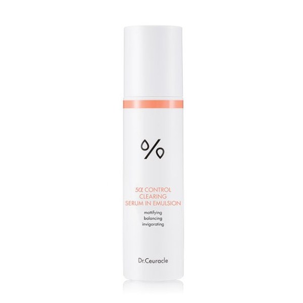 Dr. Ceuracle 5α Control Clearing Serum in Emulsion 100 ml – sérum en emulsión ligero equilibrante y minimizador de poros