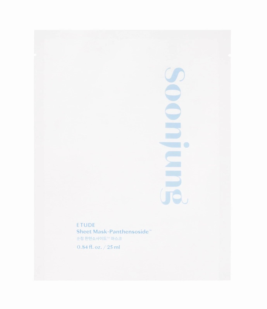 Etude House - Soon Jung Panthensoside Sheet Mask 1 pcs – Mascarilla facial Soon Jung Panthensoside (1 ud)