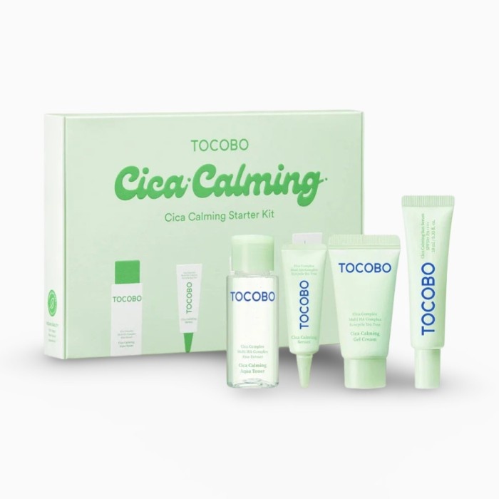 Tocobo Cica Calming Starter Kit – Kit descubrimiento línea Cica Calming