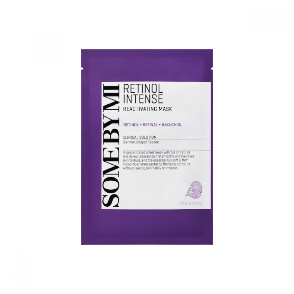 Some By Mi - Mascarilla Reactivadora Retinol Intense / Retinol Intense Reactivating Mask - 1 unidad