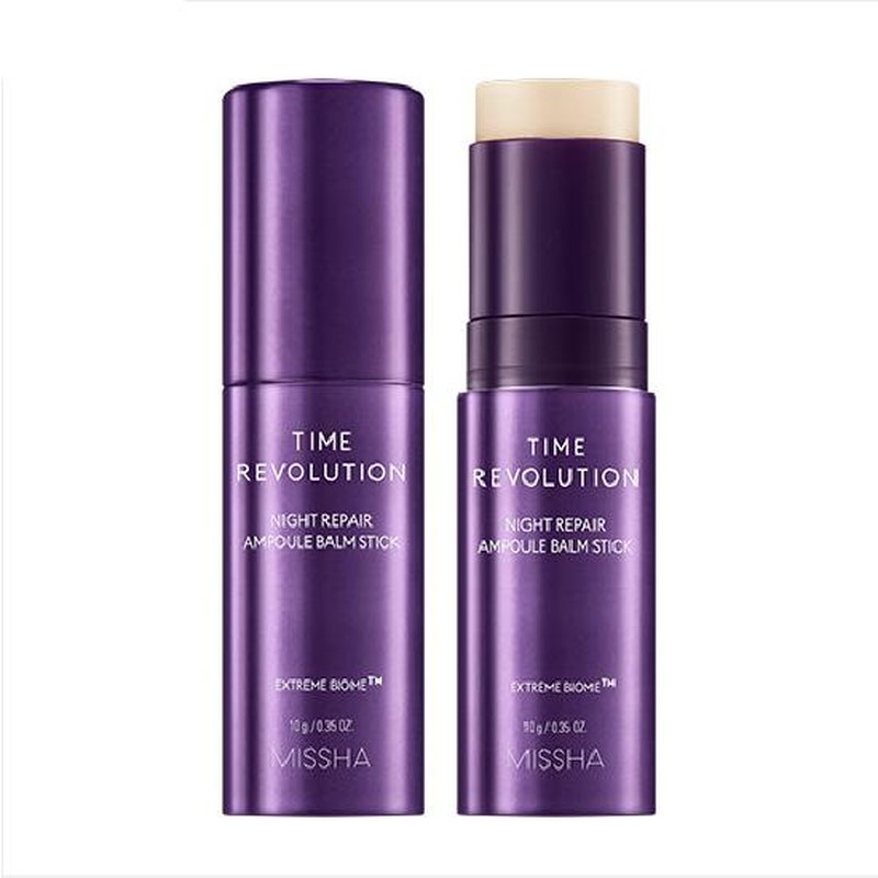 Missha - Time Revolution Night Repair Ampoule Balm Stick - Bálsamo reparador en stick - 10 g