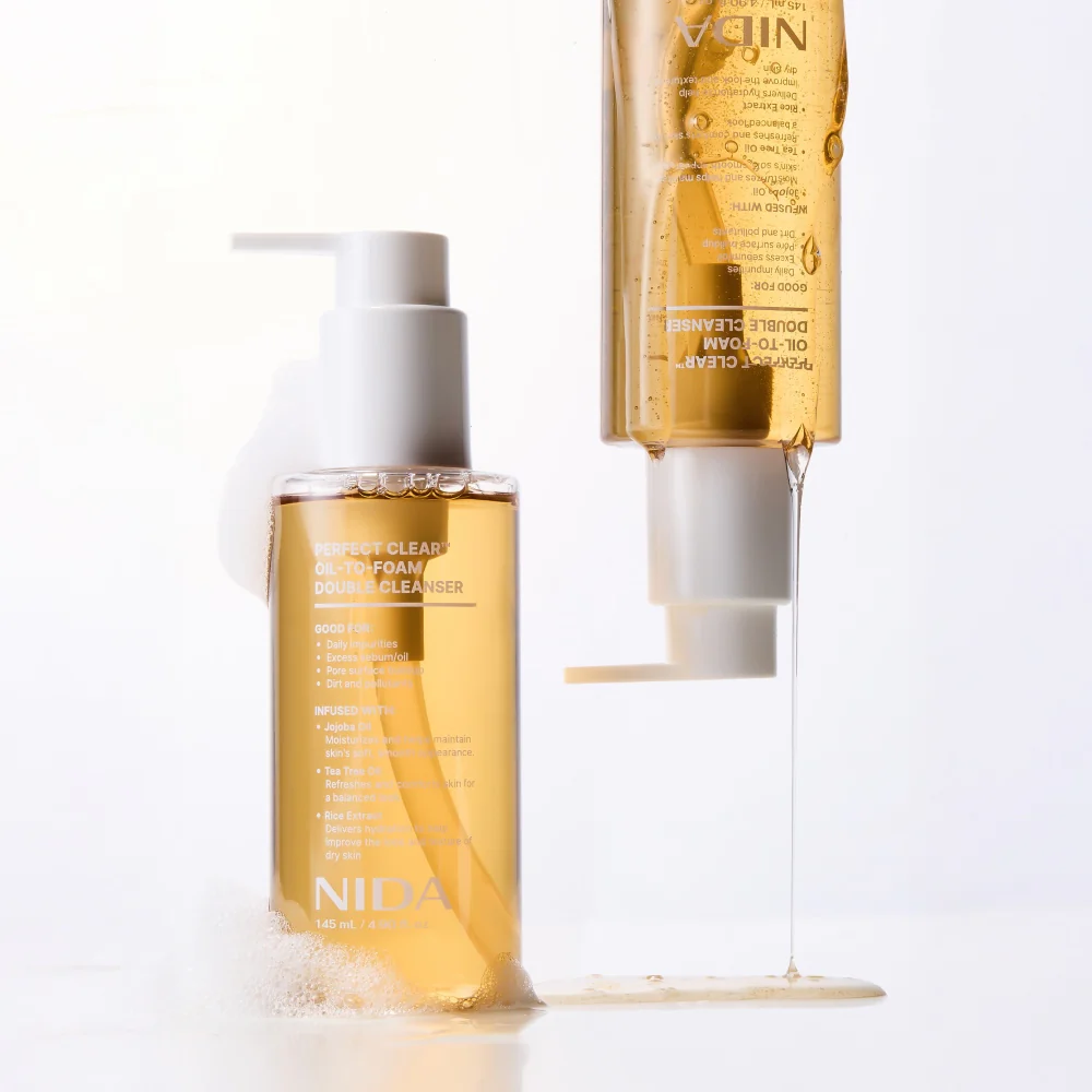 Textura NIDA - Perfect Clear Oil-To-Foam Double Cleanser - 145 ml