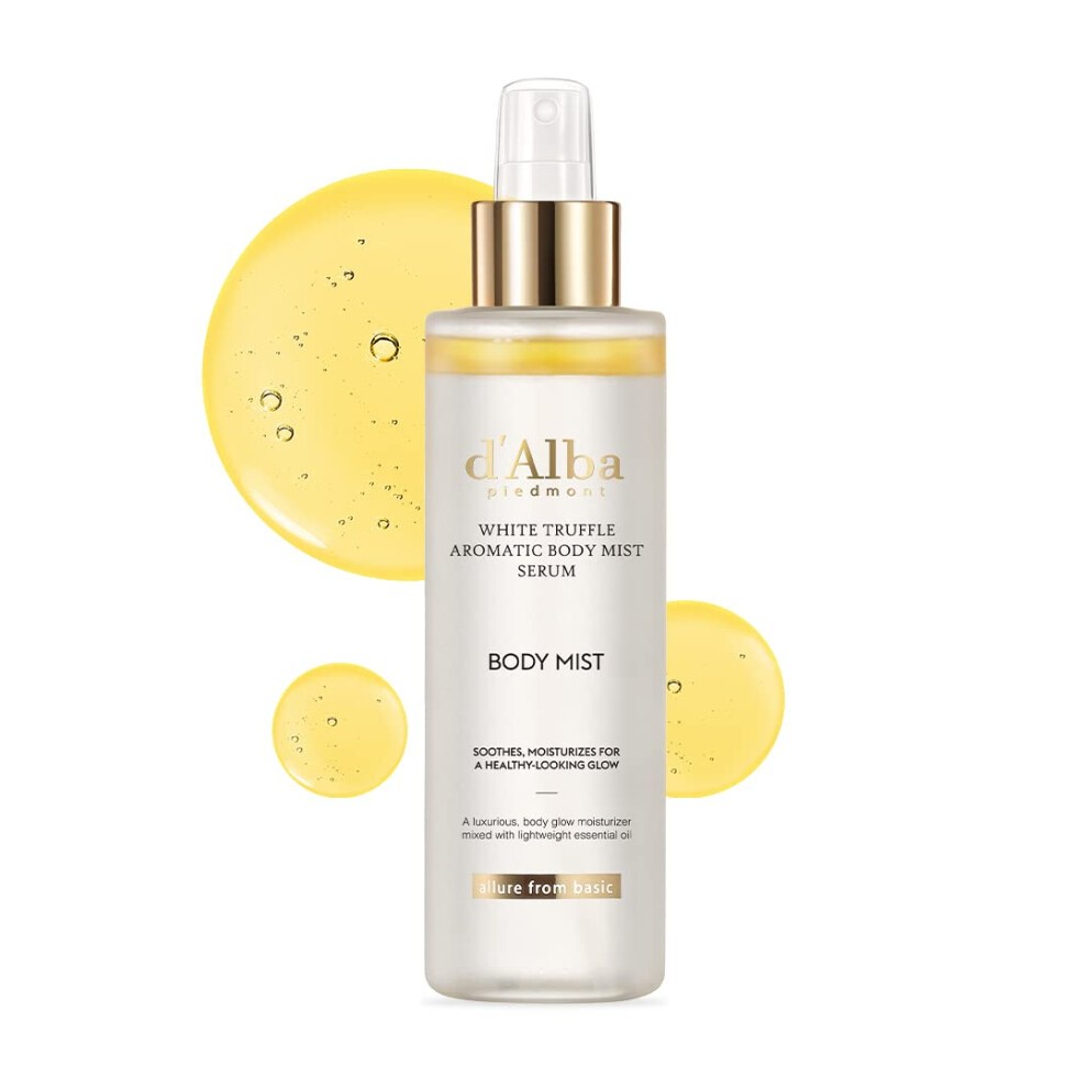 d'Alba White Truffle Aromatic Body Mist Serum 180ml – Bruma Corporal Perfumada Trufa Blanca 180ml