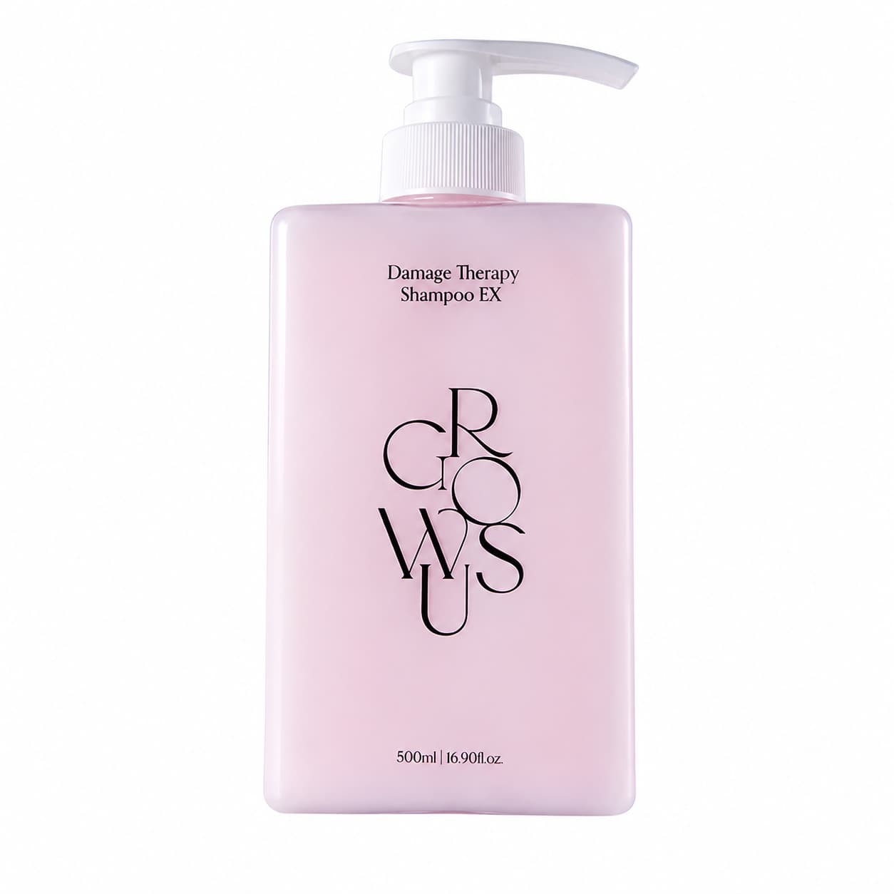 GROWUS Damage Therapy Shampoo EX 500 ml – Champú reparador, fórmula renovada