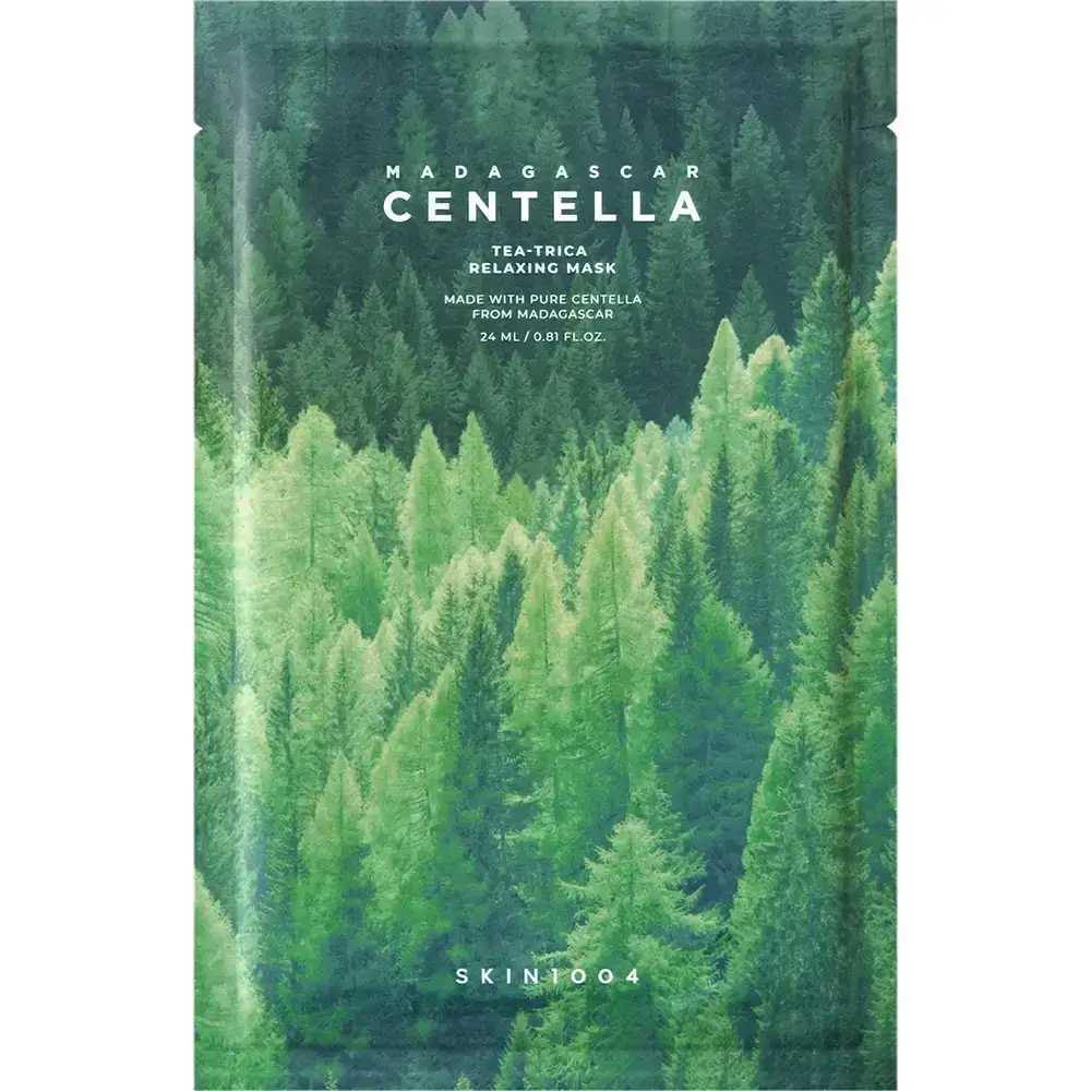 SKIN1004 Madagascar Centella Tea-Trica Relaxing Mask – Mascarilla calmante - 1 unidad
