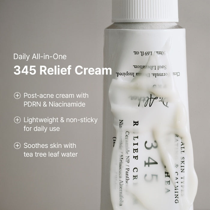 Texture Dr. Althea 345 Relief Cream & Mist Duo: 345 Relief Cream 50 ml + 345 Relief Cream Mist 100 ml