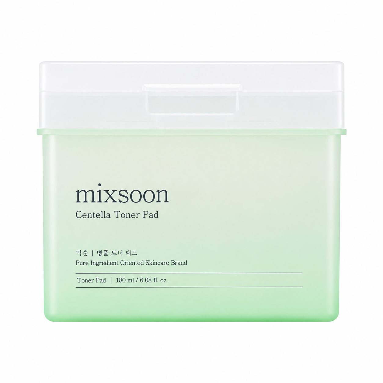 MIXSOON Centella Toner Pad, 180g – Discos de tónico con centella asiática 180g