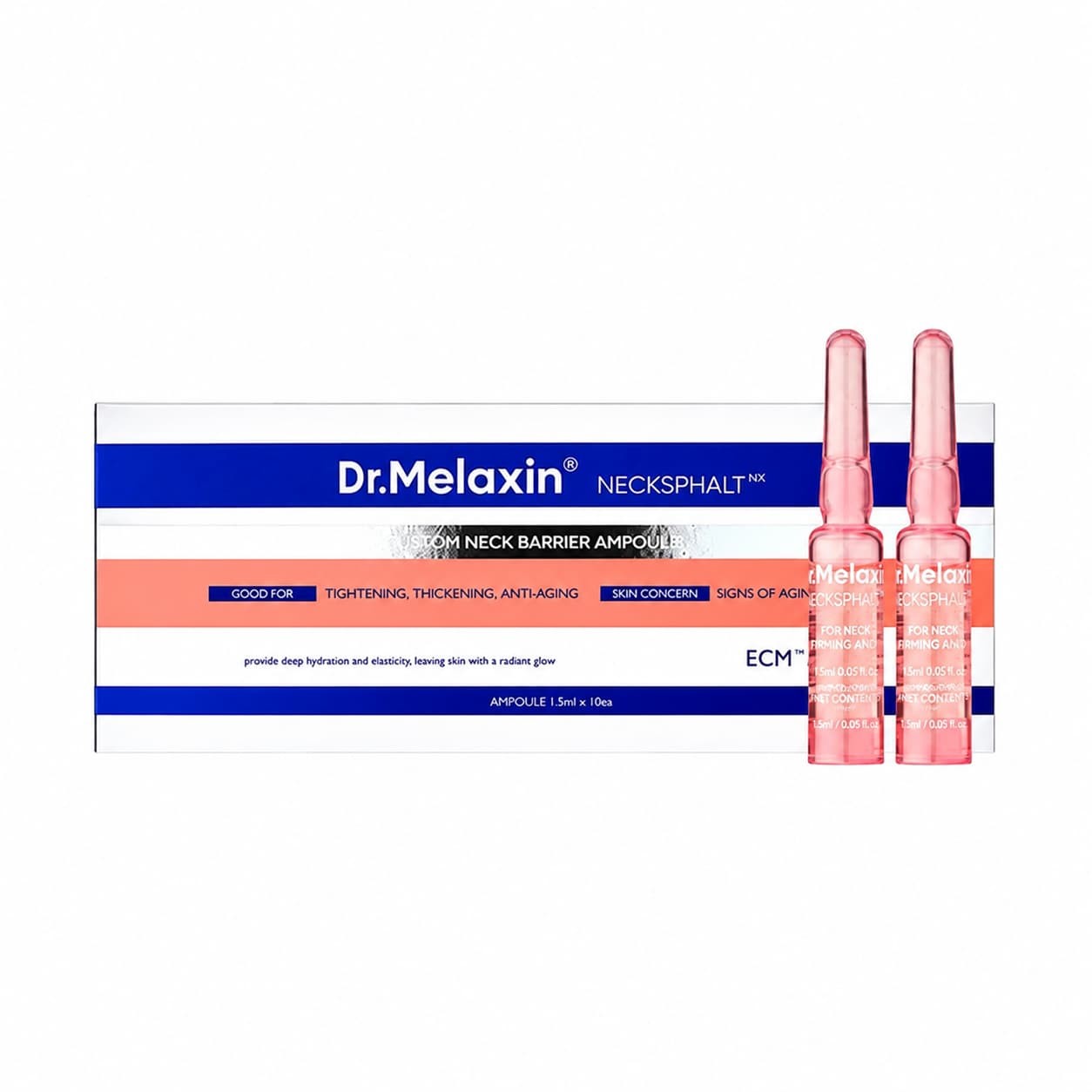 Dr.Melaxin Nexphalt ECM Ceramide Neck Serum, 10ea, 1.5ml – Sérum (10 uds)