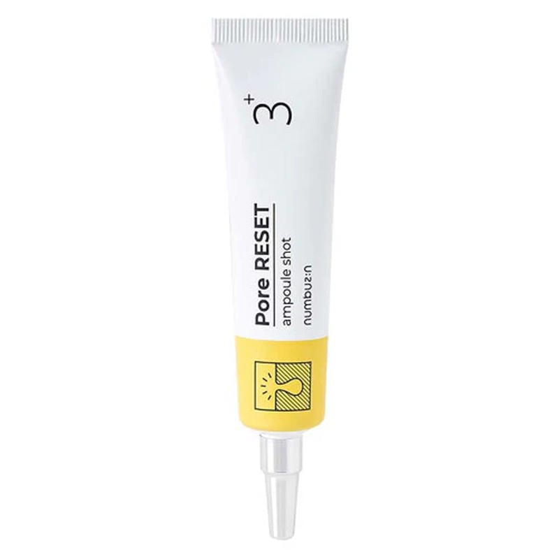 Numbuzin No.3 Pore Reset Ampoule Shot 25 ml – Ampolla intensiva para poros