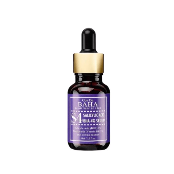 Cos de BAHA Salicylic Acid 4% Serum (S4) 30 ml – sérum exfoliante con ácido salicílico y niacinamida