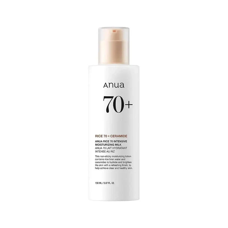 Anua Rice 70 Intensive Moisturizing Milk 150ml – Leche Hidratante Intensiva Rice 70