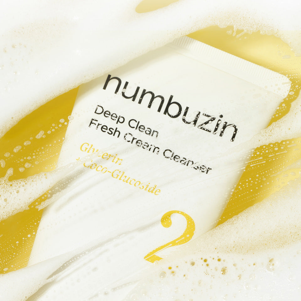Textura Numbuzin - Espuma Limpiadora en Crema - No.2 Deep Clean Fresh Cream Cleanser - 120ml