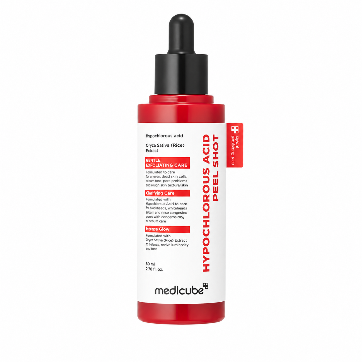Medicube Hypochlorous Acid Trio: Peel Shot 80 ml + Daily Facial Spray 125 ml + Body Peel Shot 280 ml 2
