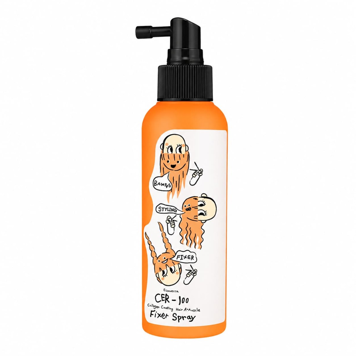 Elizavecca CER-100 Collagen Coating Hair A! Muscle Fixer Spray 150ml – Spray fijador (150 ml)