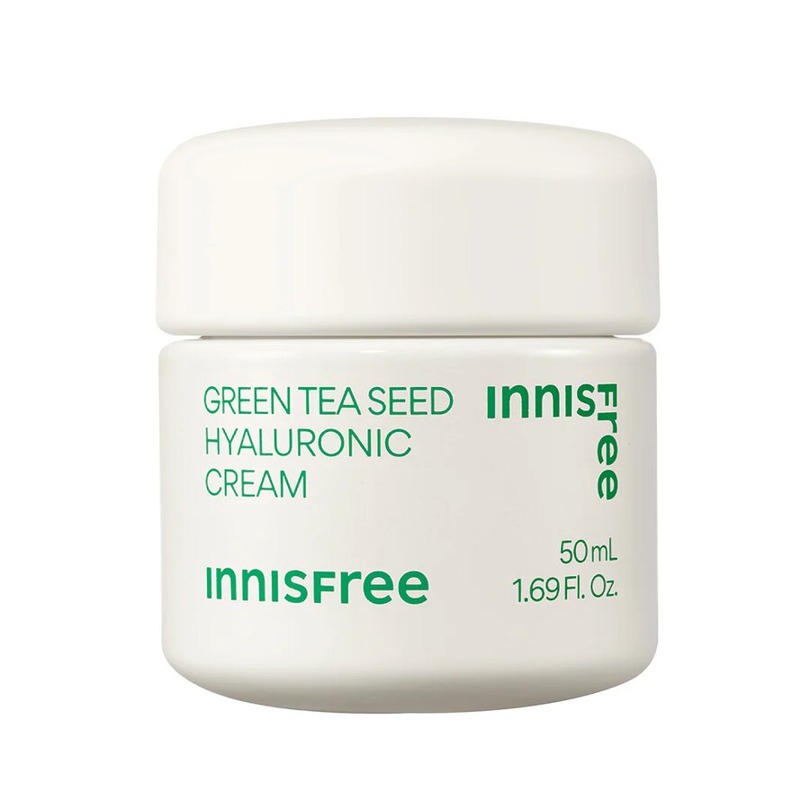 Innisfree Green Tea Seed Hyaluronic Cream 50 ml – Crema hidratante con té verde y ácido hialurónico 50 ml