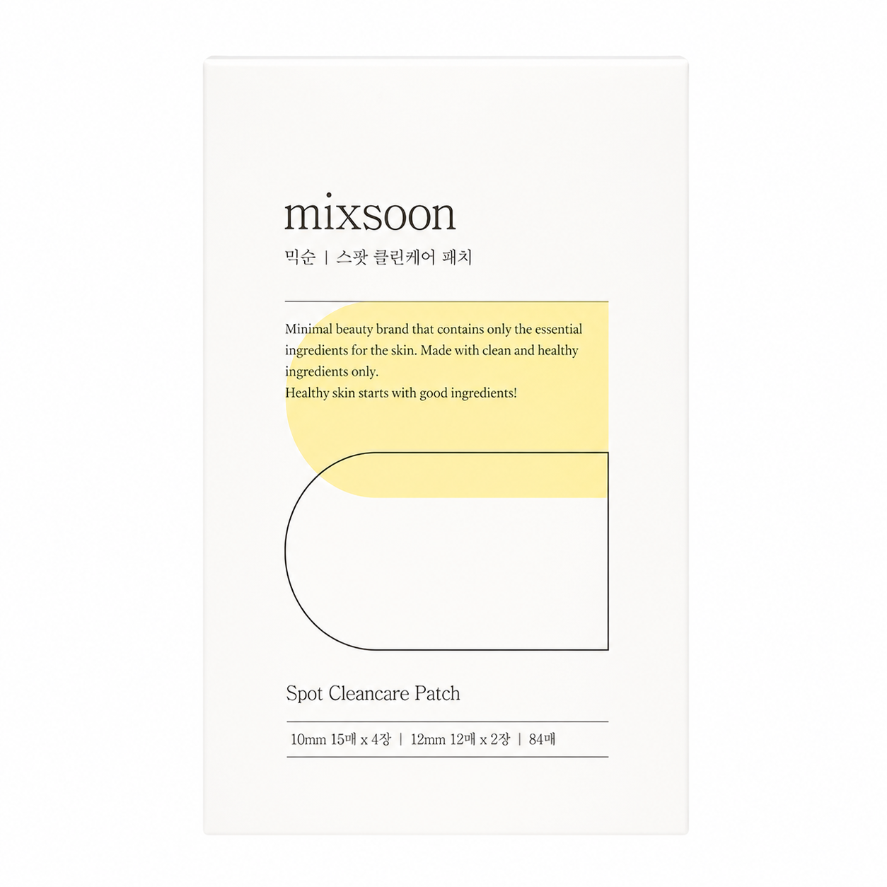 MIXSOON Spot Cleancare Patch, 84 patches – Parches para imperfecciones 84 patches
