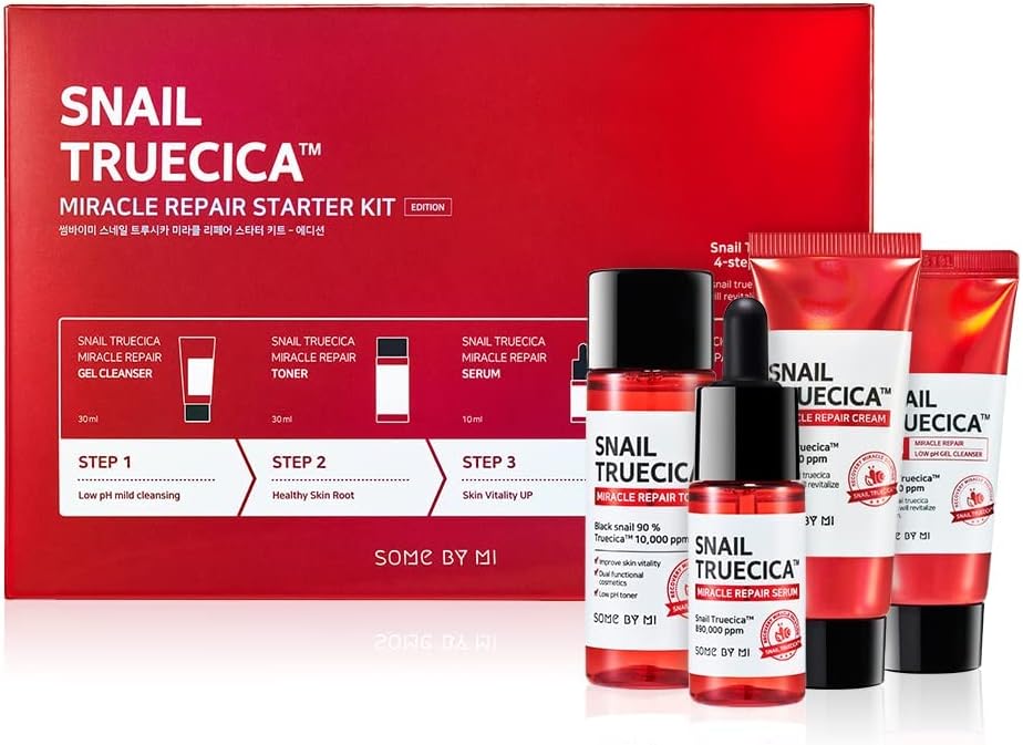 Some By Mi Snail Truecica Miracle Repair Starter Kit – Rutina reparadora completa