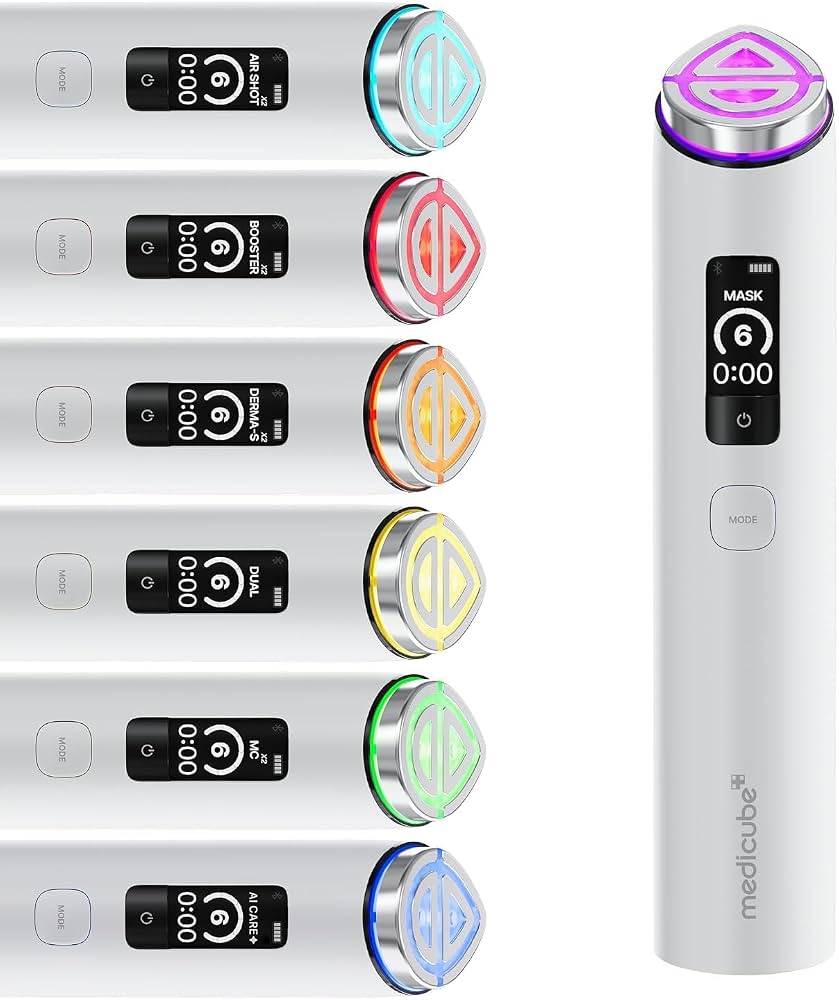 Medicube AGE-R Booster Pro X2 White – Dispositivo facial 7-en-1 blanco 3