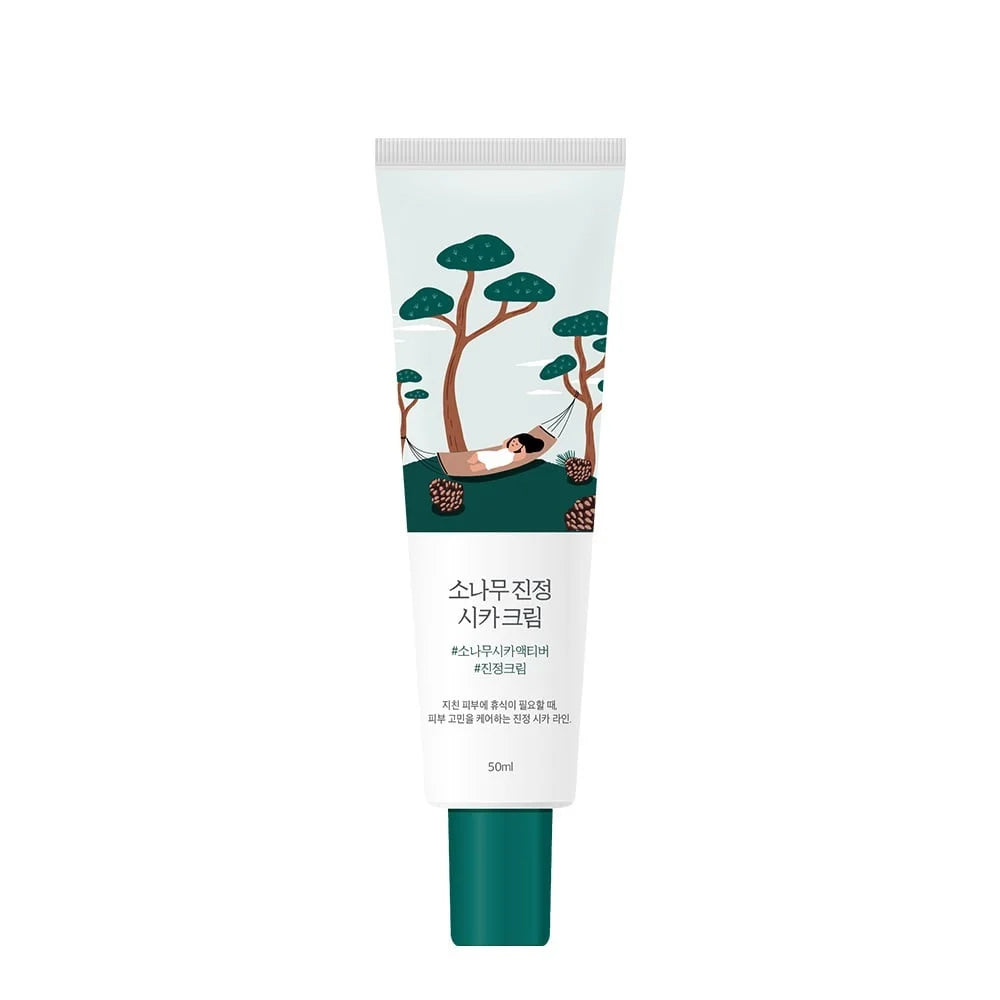 Texture Round Lab - Pine Calming Cica Cream - Crema Calmante con Pino y Centella - 50ml