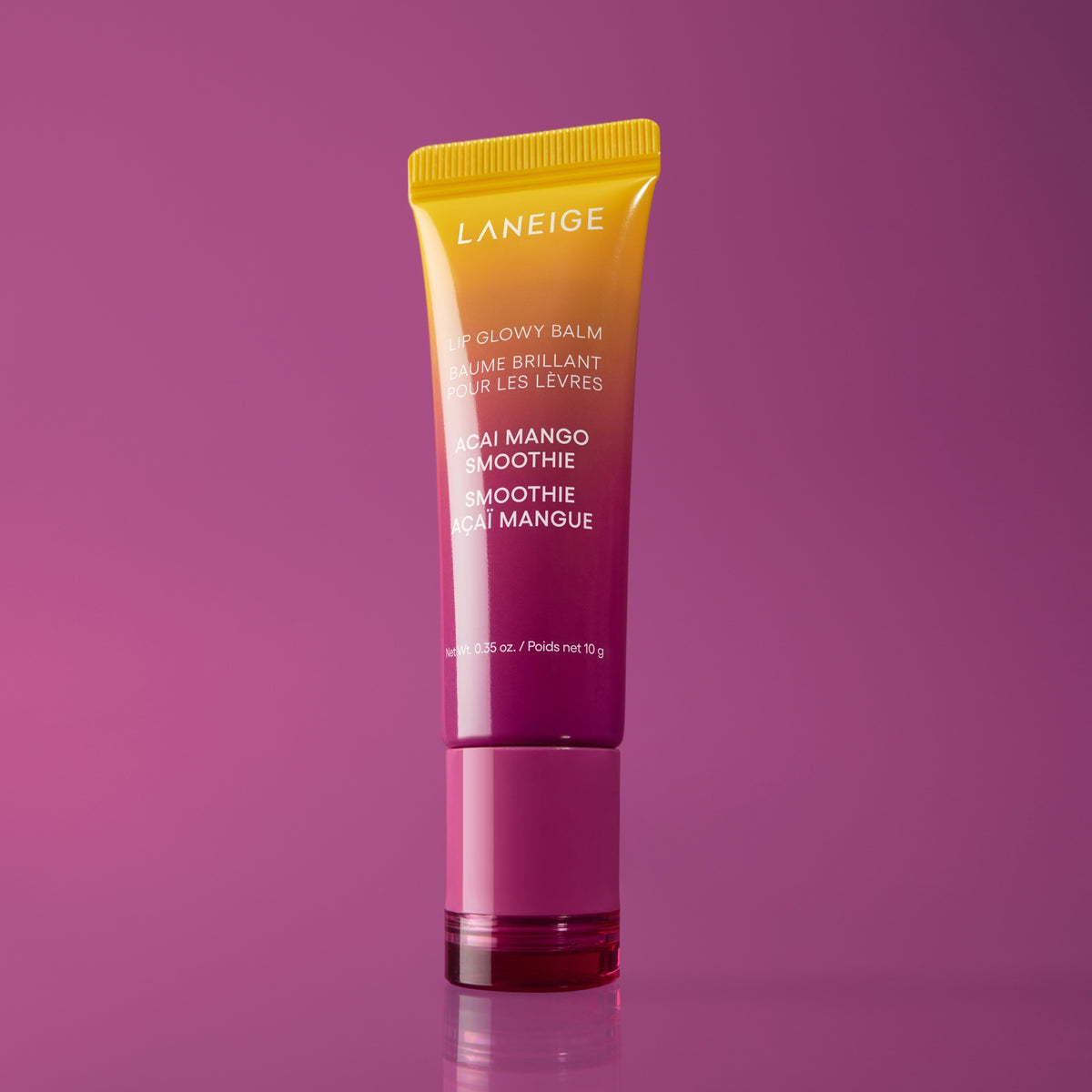 Laneige Lip Glowy Balm Acai Mango Smoothie 10g – Bálsamo Labial Brillante Acai Mango 10g