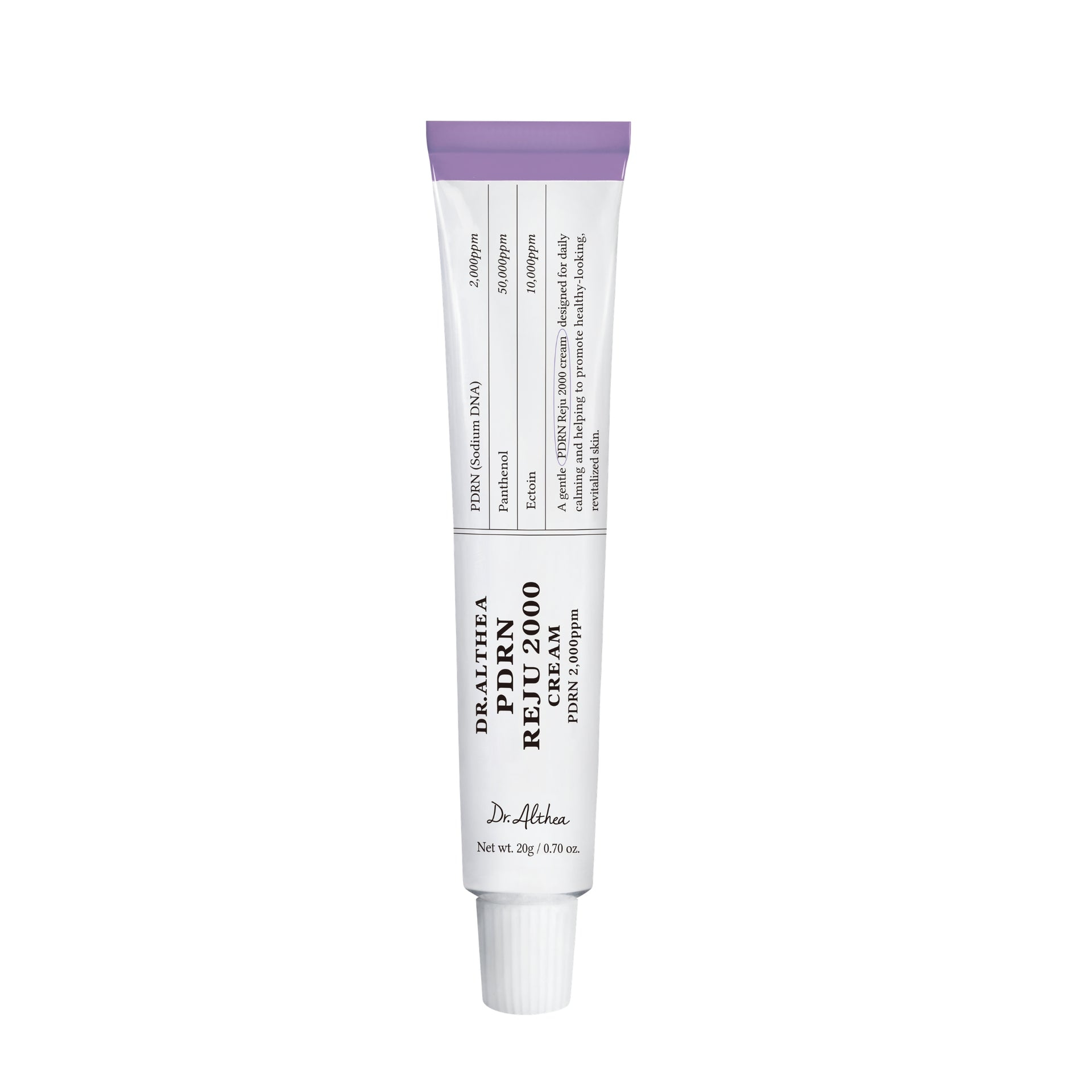 Dr. Althea PDRN Reju 2000 Cream, 20g – Crema facial