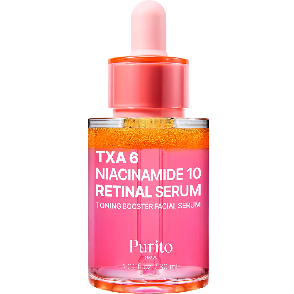 Purito - TXA 6 Niacinamide 10 Retinal Serum - Sérum Luminosidad y Antiedad - 30ml