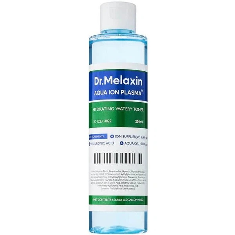 Dr.Melaxin Aqua Ion Plasma Water Toner Ultra-Moisturizing 200ml – Tónico (200 ml)