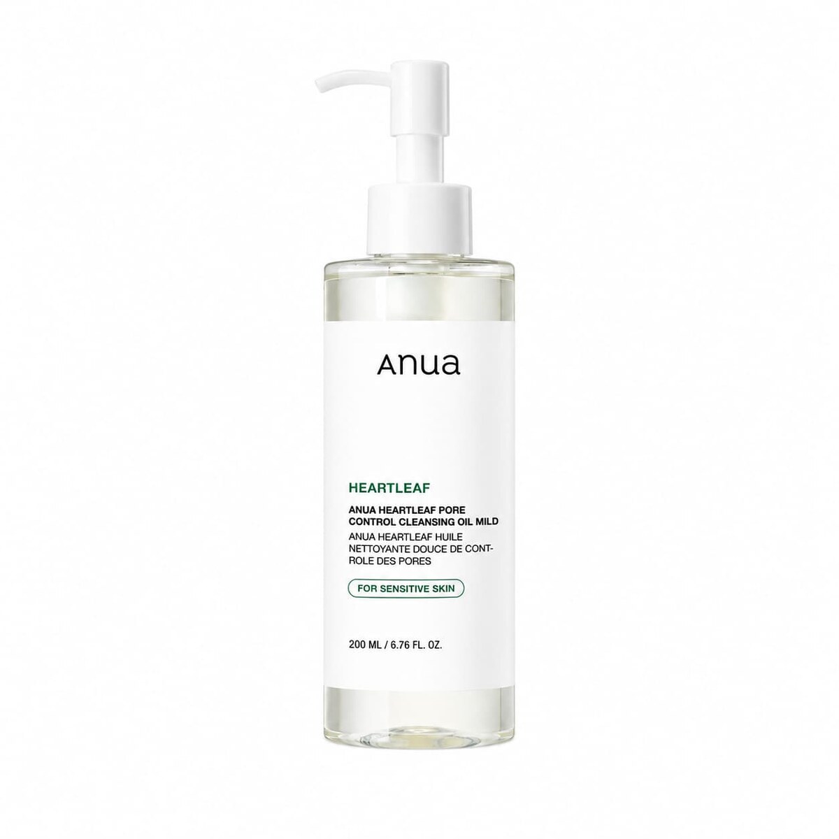 Anua - Aceite limpiador suave con heartleaf / Heartleaf Pore Control Cleansing Oil Mild - 200 ml