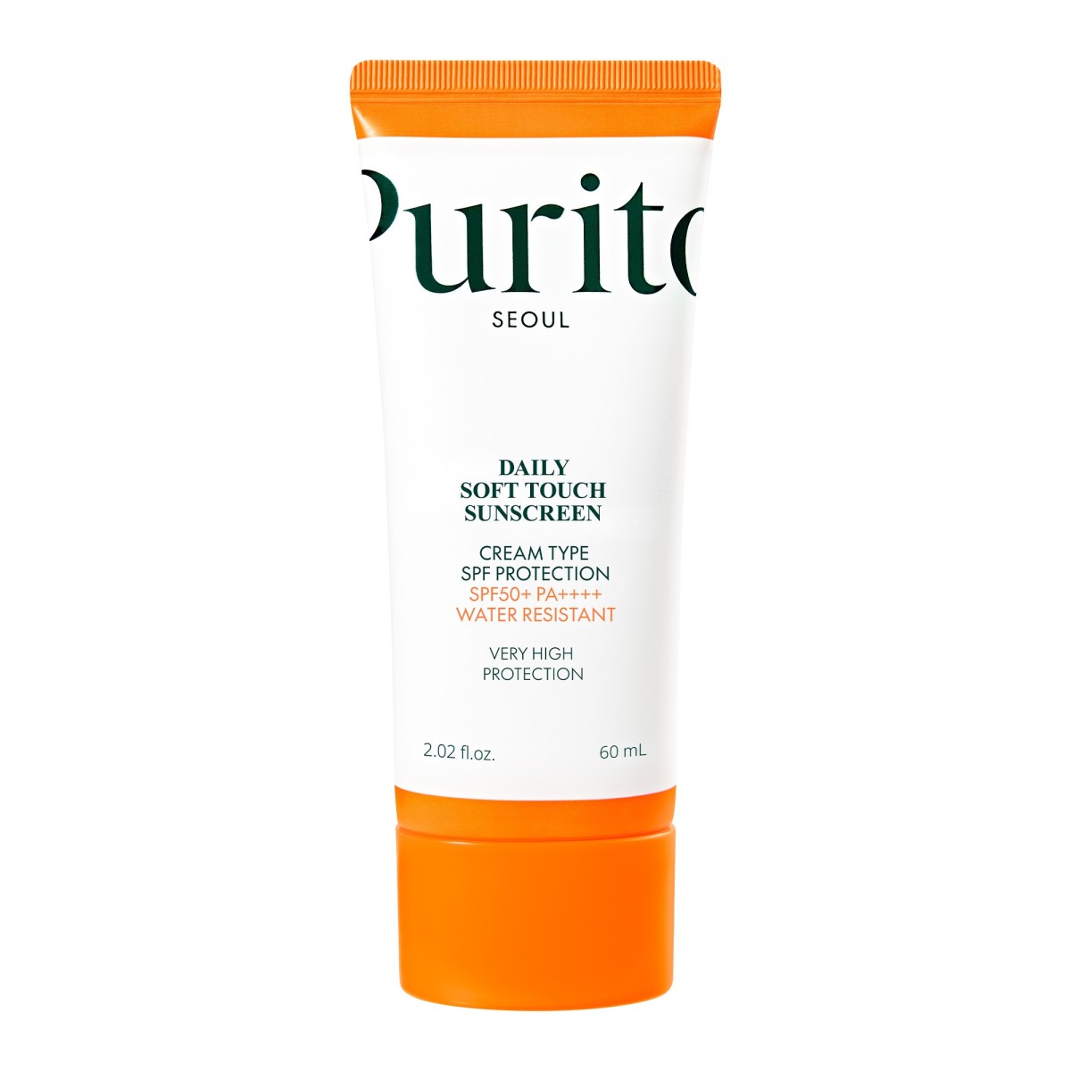 Purito Seoul - Protector solar con ceramidas - Daily Soft Touch Sunscreen SPF50+ PA++++ - 60ml
