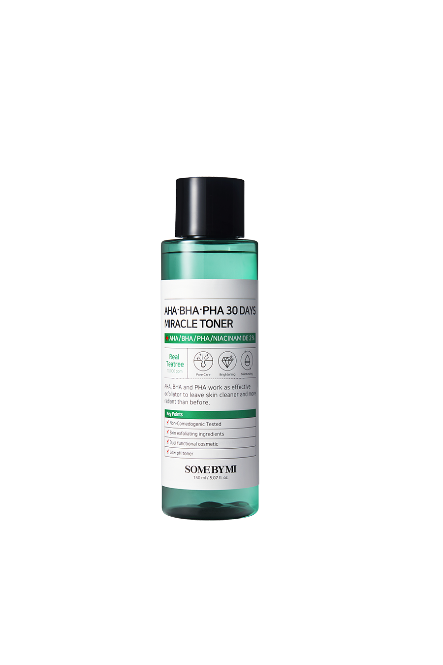 Some By Mi - BHA - AHA - PHA 30 Days Miracle Toner - Tónico exfoliante para piel con acné