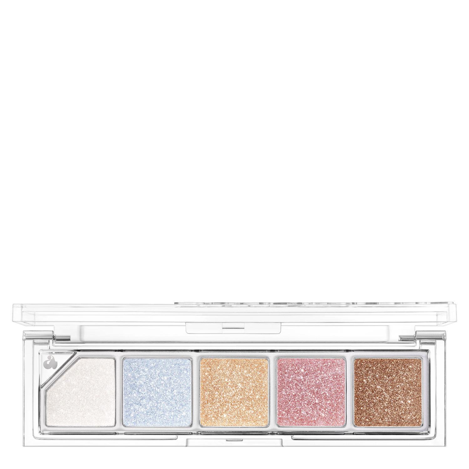 Unleashia Mood Shower Face Palette 4 g – shimmering eyeshadow and highlighter palette 2