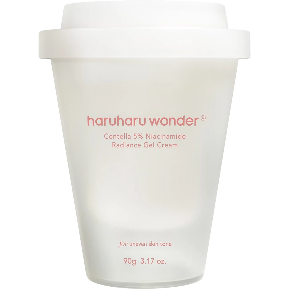 Haruharu Wonder - Centella 5% Niacinamide Radiance Gel Cream - Crema gel iluminadora - 90 g