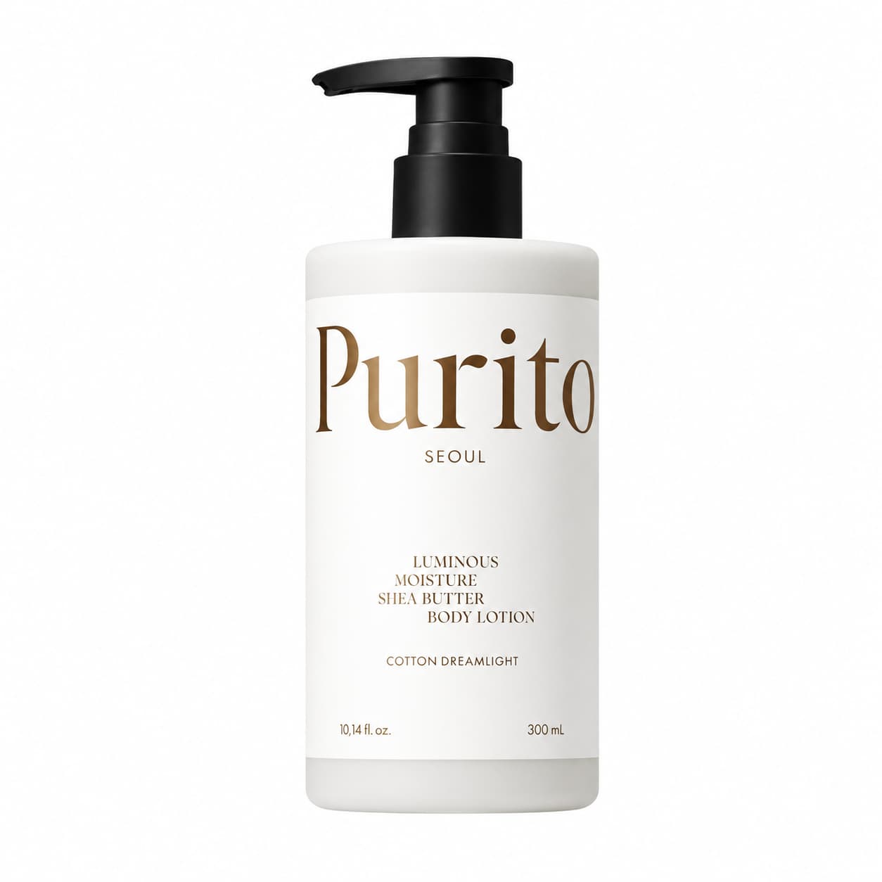 Purito - Luminous Moisture Shea Butter Body Lotion Cotton Dreamlight - Loción Corporal Hidratante con Manteca de Karité - 300ml