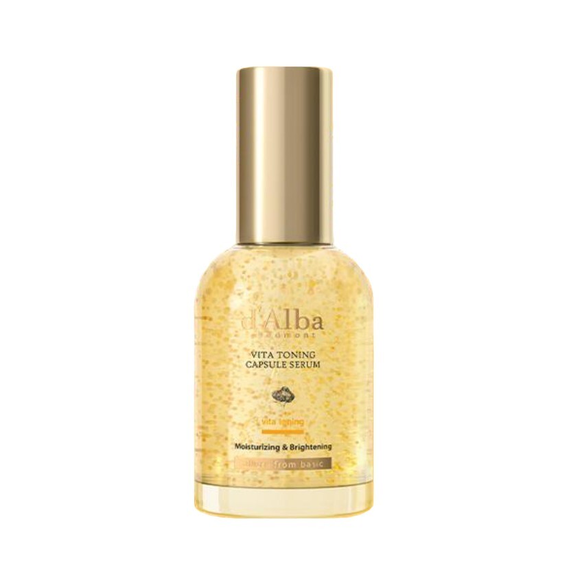 d'Alba Vita Toning Capsule Serum 50ml – Sérum Iluminador Vita Toning en Cápsulas 50ml