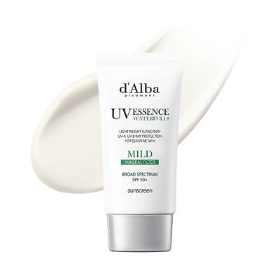 d'Alba Waterfull Mild Sun Cream SPF50+ PA++++ 50ml – Crema Solar Suave Waterfull SPF50+ PA++++ 50ml