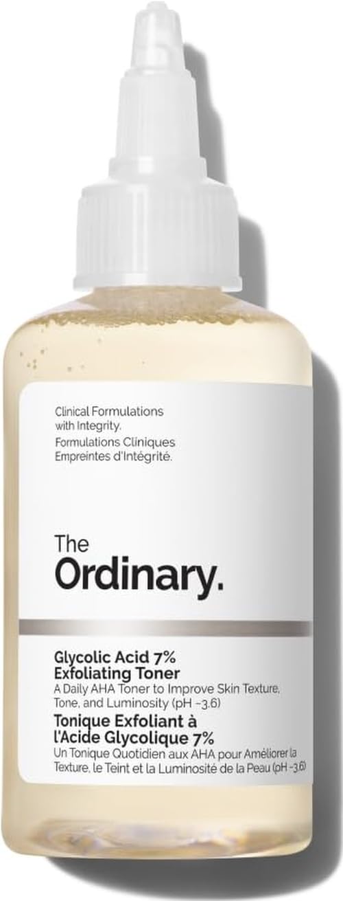 The Ordinary Glycolic Acid 7% Exfoliating Toner 100 ml – tónico exfoliante iluminador
