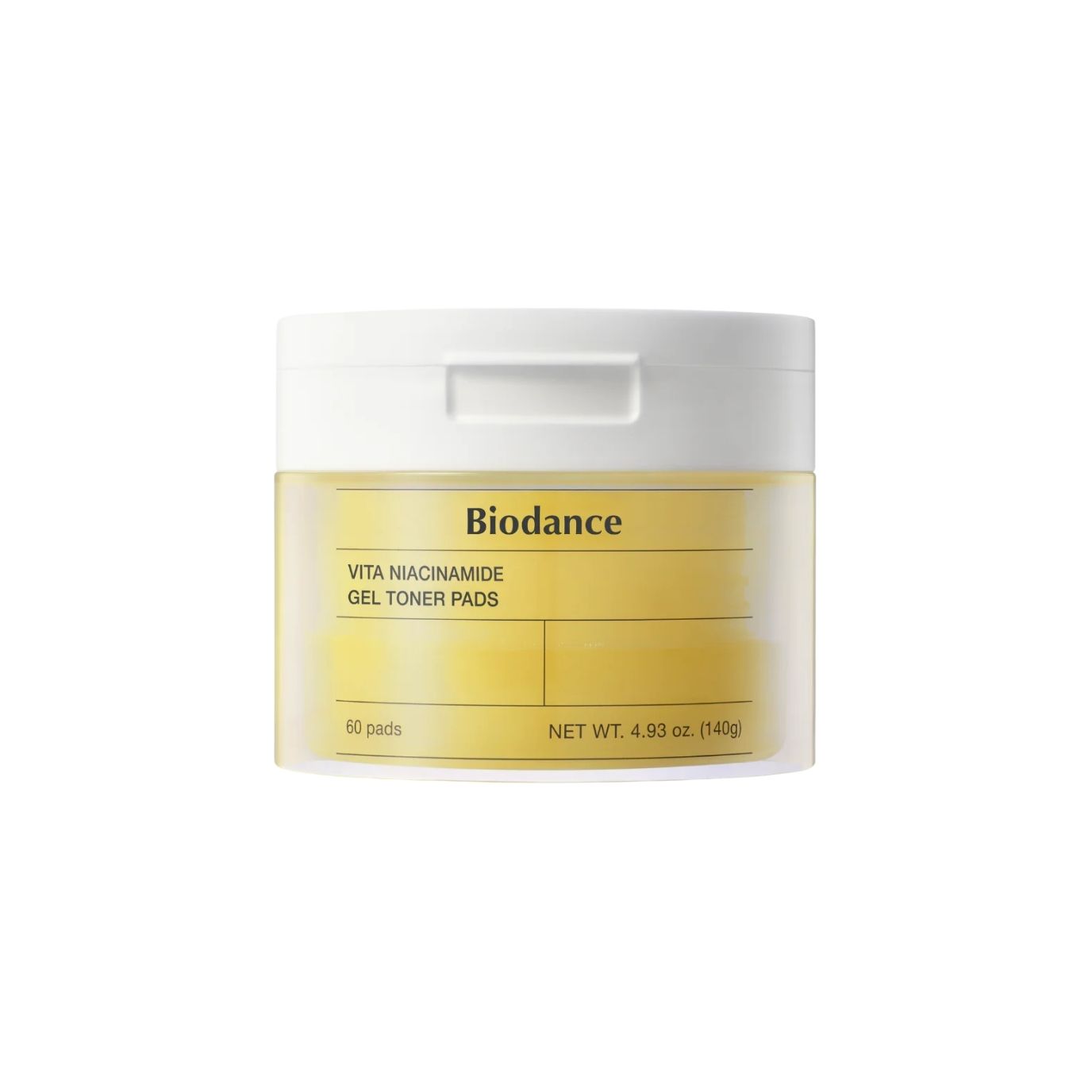 Biodance - Vita Niacinamide Gel Toner Pads – Discos tónico iluminadores