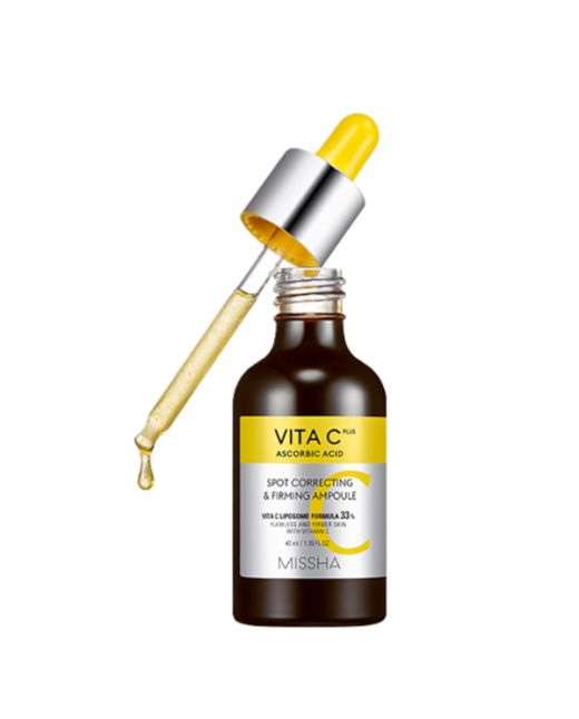 Missha Vita C Plus Spot Correcting & Firming Ampoule 30ml – Ampolla antimanchas y reafirmante con vitamina C 30ml