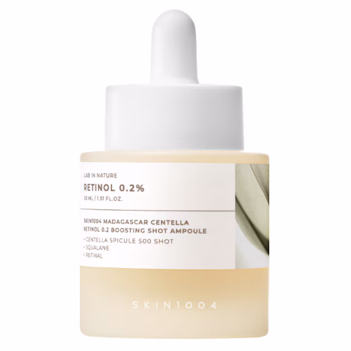 SKIN1004 Madagascar Centella Retinol 0.2 Boosting Shot Ampoule – Ampolla de retinol - 30ml